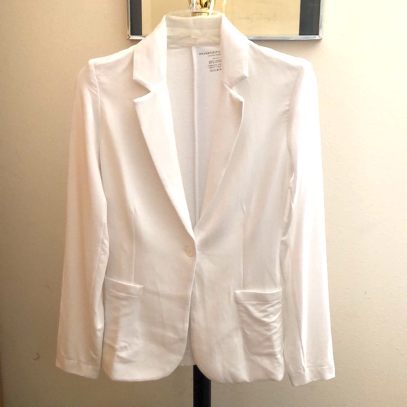Majestic Filatures French touch Soft Touch Blazer size Tall 1 size Small - Picture 3 of 7